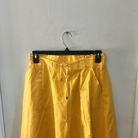 Women's Kancy Kole (Yellow) A-Line Midi Skirt - NEW with Tags - Size XL - Picture 2 of 6